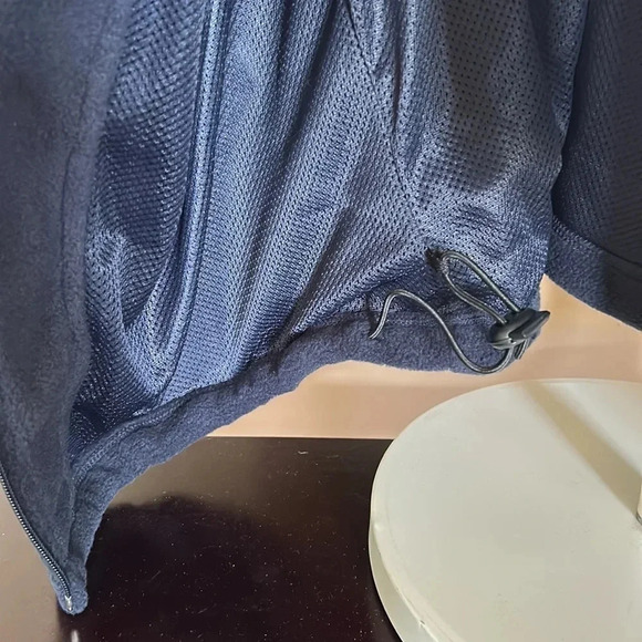 Vtg NWOT Vest ,blue thick fleece ,men,unisex
front zip,utility,outdoor,warm - Picture 7 of 12